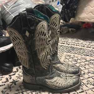 Lightly worn boots